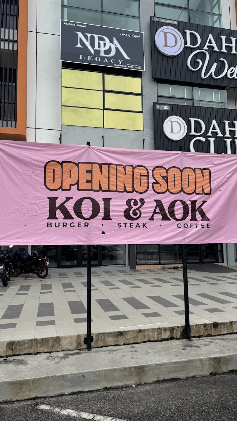 KOI & AOK CAFE (Burger, Steak, Coffee, Dessert)